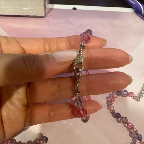 Swarovski Necklace and Bracelet - Picture 3 of 5